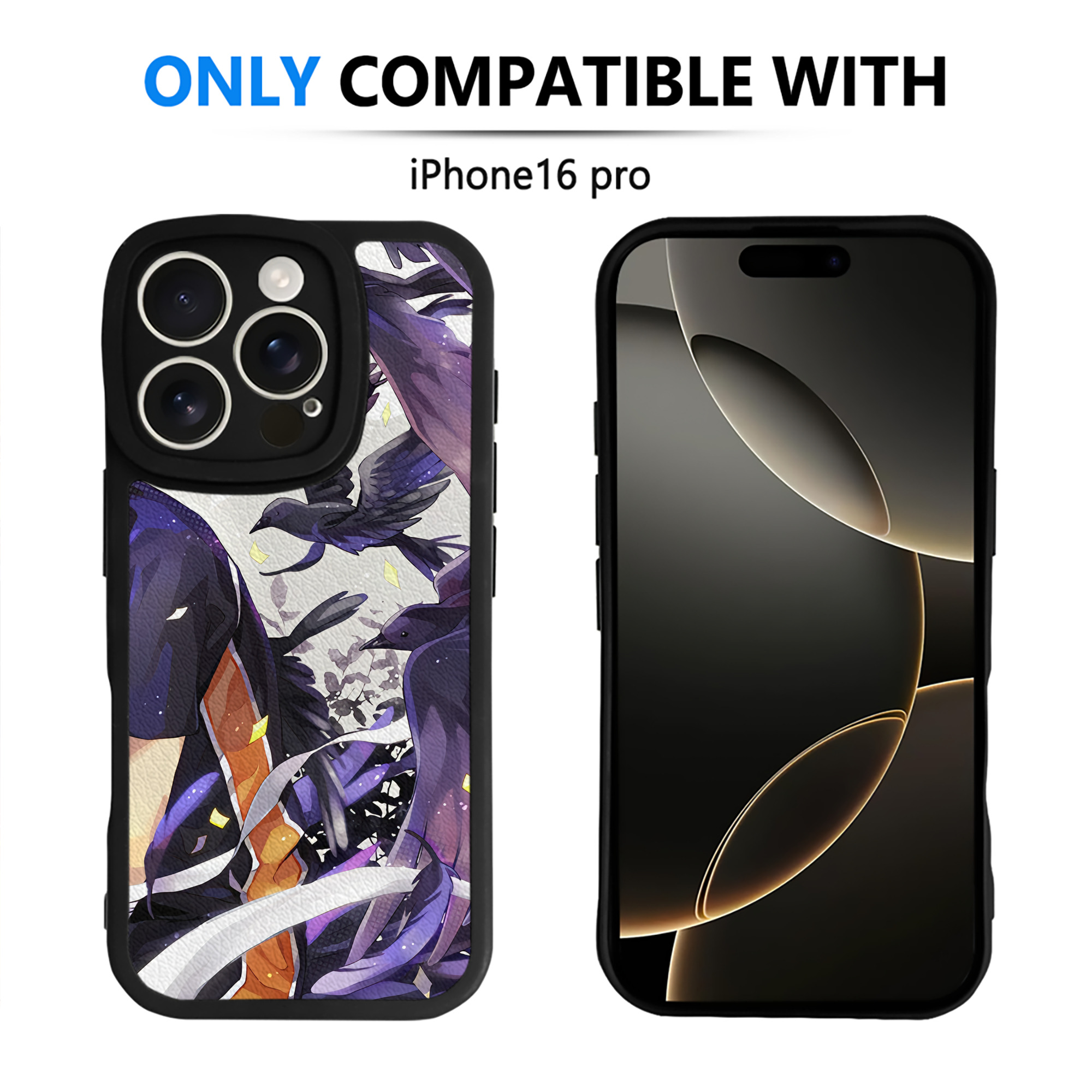 （画像用） ハイキュー!! Haikyu!! 【iPhone 16シリーズ対応】シリコンスマホケース（レザー調） 材質：シリコン